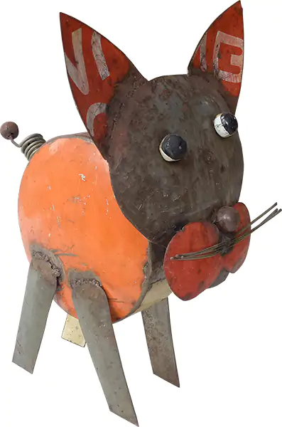  Product image 1 of the product “Cat 36 cm Height, metal art. ”